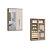 Roupeiro 04 Portas Elegance com Espelhos - 4240A - Niquel/Blanc - Moveis Castro - Imagem 6