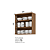 Aéreo 02 Portas c/ Vidro 80cm - C647-128 - Nature - Linha Requinte - Móveis Henn - Imagem 6