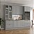Cozinha Modulada 04 Pçs - Linha Americana - Cinza - Móveis Henn - Imagem 1
