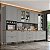 Cozinha Modulada 06 Pçs - Linha Americana - Cinza - Móveis Henn - Imagem 1