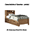 Cama Solteiro Invicta c/ Gavetas - 225844 - Jatoba - Santos Andira - Imagem 2