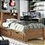 Cama Solteiro Invicta c/ Gavetas - 225844 - Jatoba - Santos Andira - Imagem 1