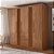 Roupeiro 03 Portas Aurora 3.3 - 163844 - Jatoba - Santos Andirá - Imagem 1