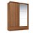 Roupeiro 02 Portas de Correr Democrata - 163743 - Jatoba/Jatoba-Areia Flex - Santos Andira - Imagem 4