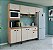 Cozinha Modulada Torino 4 pçs - MB 9001 - Mel / Off White - Movelbento - Imagem 1