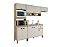 Cozinha Modulada Torino 4 pçs - MB 9001 - Mel / Off White - Movelbento - Imagem 2