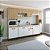 Cozinha Modulada Torino 6 pçs - MB 9021 - Mel / Off White - Movelbento - Imagem 1