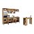 Cozinha Modulada Torino 6 pçs - MB 9004 - Mel / Off White / Petroleo- Movelbento - Imagem 7