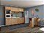 Cozinha Modulada Torino 6 pçs - MB 9004 - Mel / Off White / Petroleo- Movelbento - Imagem 2