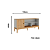 Rack 01 Porta - MB 1056 - Mel / Off White - Movelbento - Imagem 3