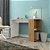 Mesa Escrivaninha 01 Prateleira - MB 1060 - Mel / Off White - Movelbento - Imagem 1