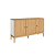 Balcão Buffet 03 Portas - MB 1061 - Mel / Off White - Movelbento - Imagem 2