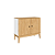 Balcão Buffet 02 Portas - MB 1062 - Mel / Off White - Movelbento - Imagem 2