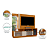 Home Theater Frizz Plus - Ref. 643139 - Cinamomo / Off White - Madetec - Imagem 3