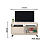 Rack Arthur - Ref. 389136 - Calacata / Off White - Madetec - Imagem 3