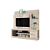 Home Theater Alan - Ref. 641136 - Calacata / Off White - Madetec - Imagem 2