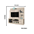 Home Theater Alan - Ref. 641136 - Calacata / Off White - Madetec - Imagem 3