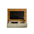 Home Theater New Apolo - Ref. 653140 - Cumaru / Opala - Madetec - Imagem 2