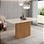 Mesa Solana Retangular 160cm c/ Vidro Ref. SC68-127 - Nature / Off White - Móveis Henn - Imagem 1