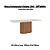 Mesa Solana Retangular 200cm c/ Vidro Ref. SC66-127 - Nature / Off White - Móveis Henn - Imagem 2