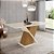 Mesa Solus Retangular 160cm c/ Vidro - Ref. S202-127 - Nature / Off White - Móveis Henn - Imagem 1