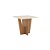 Mesa Vértice Quadrada 90cm Ref. SC39-127 - Nature / Off White - Móveis Henn - Imagem 2