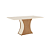 Mesa Luiza Retangular 160cm Ref. SC16-127 - Nature / Off White - Móveis Henn - Imagem 3