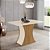 Mesa Luiza Retangular 120cm c/ Vidro Ref. SC42-127 - Nature / Off White - Móveis Henn - Imagem 1