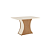 Mesa Luiza Retangular 120cm Ref. SC18-127 - Nature / Off White - Móveis Henn - Imagem 3