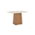 Mesa Orus Retangular 120cm Ref. S210-151 - Nature / Off White - Móveis Henn - Imagem 3