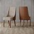 Par de Cadeiras Ivy - Ref. S36-535 - Corano Caramelo / Creme - Moveis Henn - Imagem 1