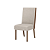 Par de Cadeiras Anne - Ref. S33-531 - Corano Caramelo / Linho - Moveis Henn - Imagem 3