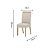 Par de Cadeiras Nina - Ref. S32-502 - Linho - Moveis Henn - Imagem 5