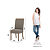 Par de Cadeiras Nina - Ref. S32-510 - Marrom Amendoa - Moveis Henn - Imagem 6