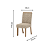 Par de Cadeiras Esther - Ref. S39-538 - Creme - Moveis Henn - Imagem 5