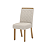 Par de Cadeiras Malu - Ref. S24-502 - Linho - Moveis Henn - Imagem 3