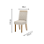 Par de Cadeiras Malu - Ref. S24-502 - Linho - Moveis Henn - Imagem 5