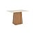Conjunto de Mesa Orus 120 + 04 Cadeiras Milla Linho - Móveis Henn - Imagem 4