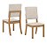 Conjunto de Mesa Adriana 200cm c/ Vidro e Canto Redondo + 08 Cadeiras Milla Linho - Móveis Henn - Imagem 3