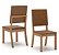 Conjunto de Mesa Yara 160cm c/ Vidro + 06 Cadeiras Milla Plus Corano Caramelo - Móveis Henn - Imagem 3