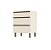 Bancada Ilha Gourmet 100% MDF 04 - Off White - Linha Connect - Móveis Henn - Imagem 6