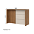 Bancada Gourmet 100% MDF - C630-127 - Nature/Off White - Linha Requinte - Moveis Henn - Imagem 3