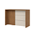 Bancada Ilha Gourmet 06 - Nature / Off White - Linha Requinte - Móveis Henn - Imagem 2