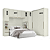 Dormitório Modulado 05 Pçs - Linha Seletto - Areia - Móveis Henn - Imagem 7