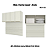Dormitório Modulado 05 Pçs - Linha Seletto - Areia - Móveis Henn - Imagem 3