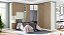 Dormitório Modulado 05 Pçs - Linha Seletto - Areia/Jequitibá - Móves Henn - Imagem 1