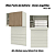 Dormitório Modulado 05 Pçs - Linha Seletto - Areia/Jequitibá - Móveis Henn - Imagem 2