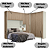 Dormitório Modulado 04 Pçs - Linha Seletto - Areia/Jequitiba - Móveis Henn - Imagem 7