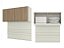 Dormitório Modulado 04 Pçs - Linha Seletto - Areia/Jequitiba - Móves Henn - Imagem 6