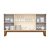 Balcão Buffet Eiffel 04 Portas - Ref. S352-129 - Off White / Nature - Moveis Henn - Imagem 4
